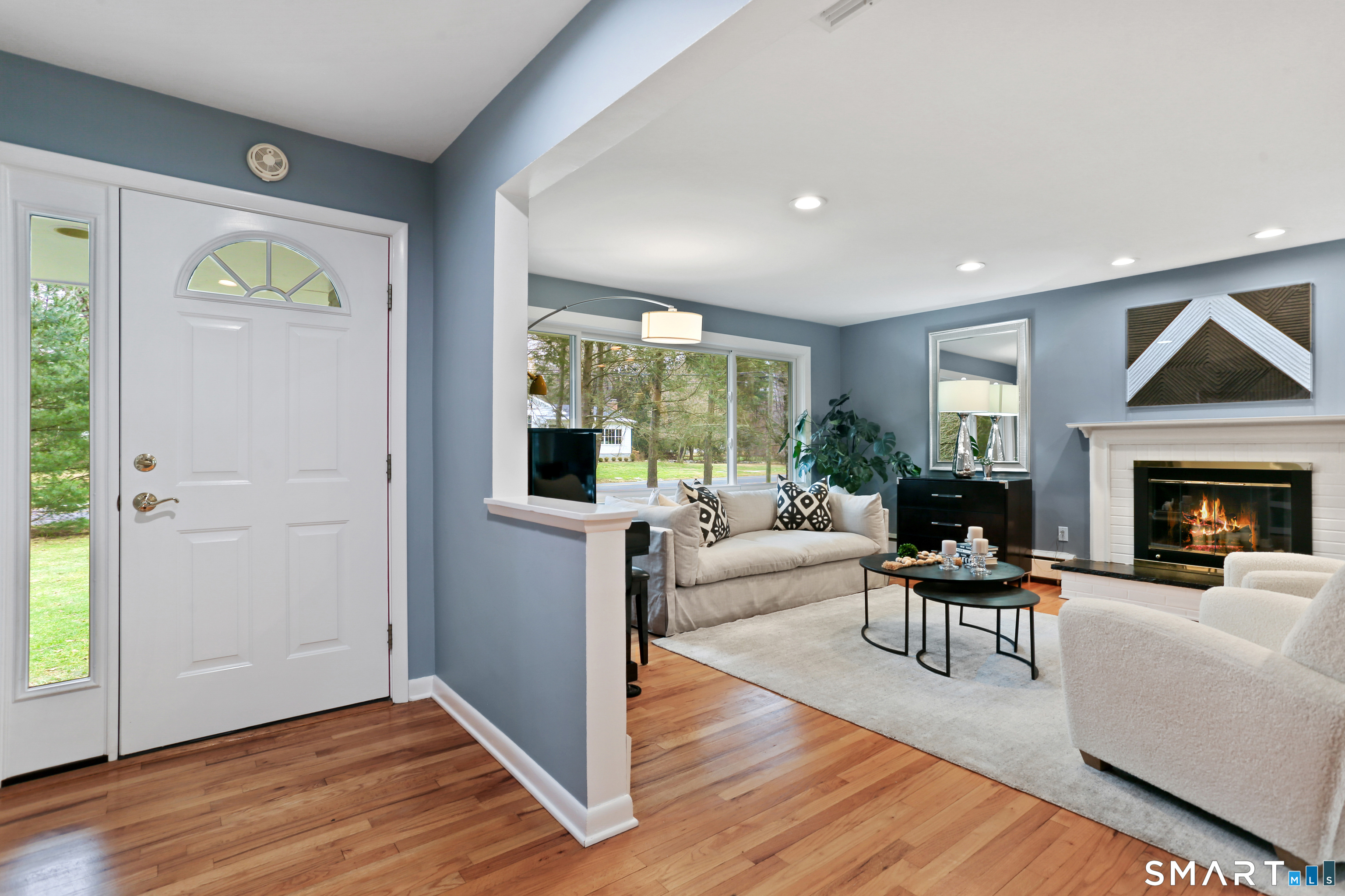 2 Rockyfield Road Westport, CT 06880 - Photo 33 of 40 Main entry leads to living room and dining area