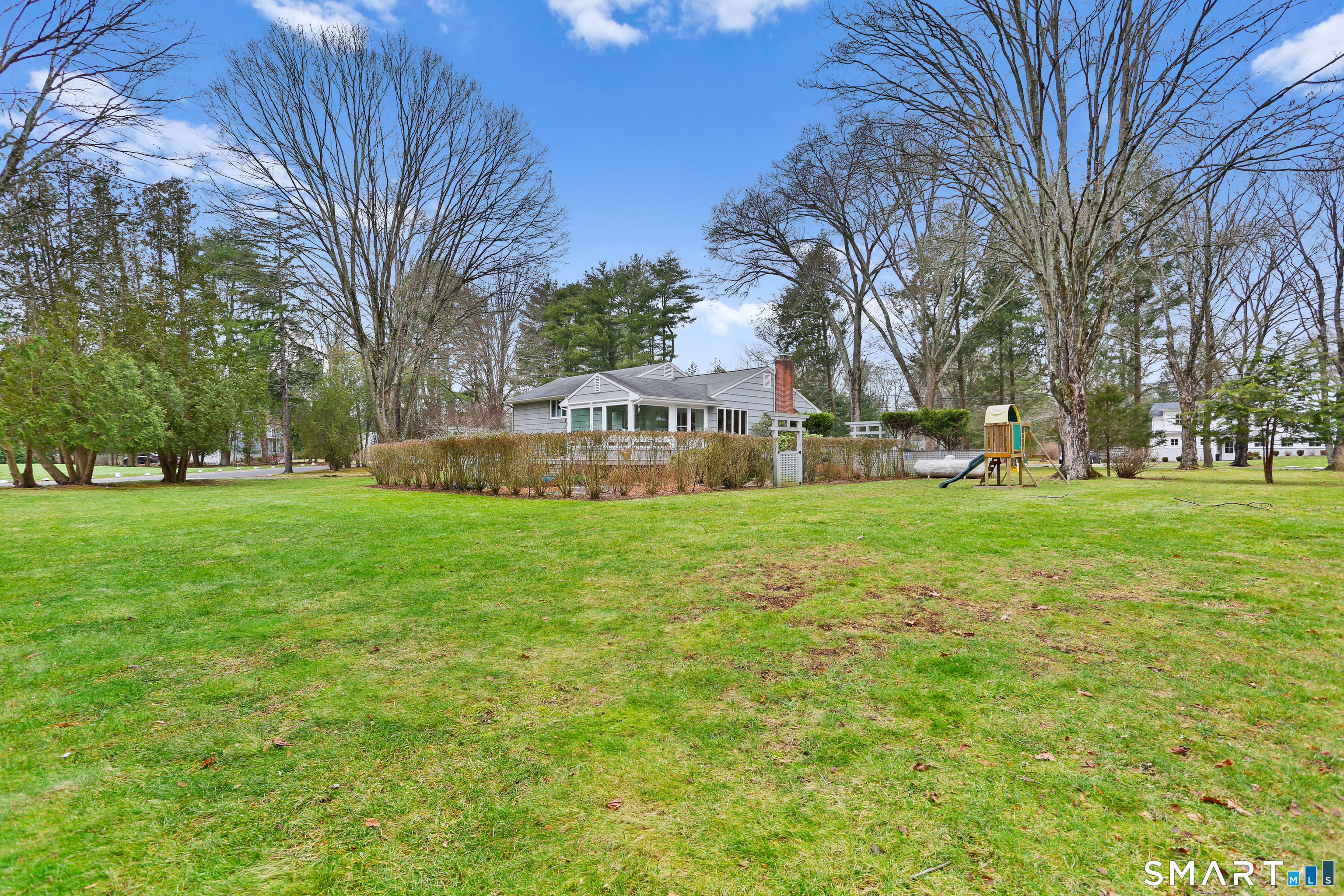 2 Rockyfield Road Westport, CT 06880 - Photo 33 of 40 View of the porch and the gardens