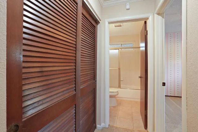 a view of bathroom with shower