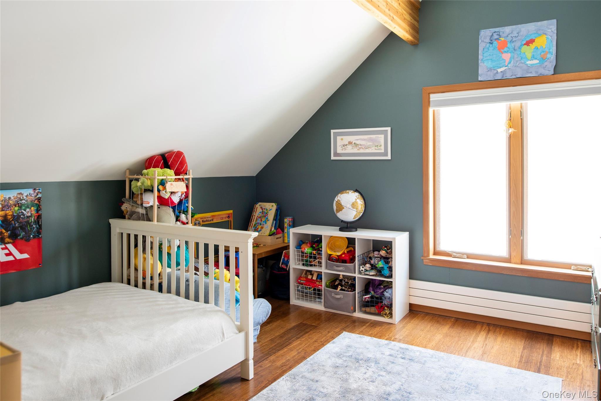 195 Vlei Road Rhinebeck, NY 12572 - Photo 17 of 25 a bedroom with furniture and a window