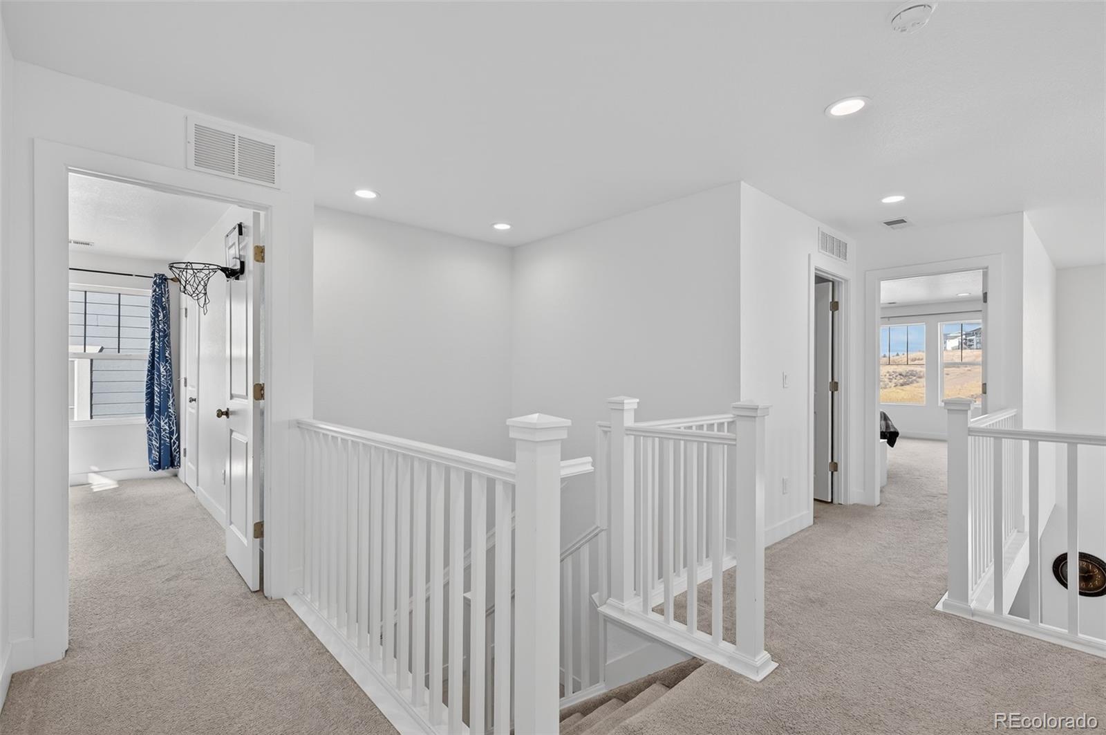3649 Rucksack Court Castle Rock, CO 80108 - Photo 23 of 48 a view of a hallway with closet area