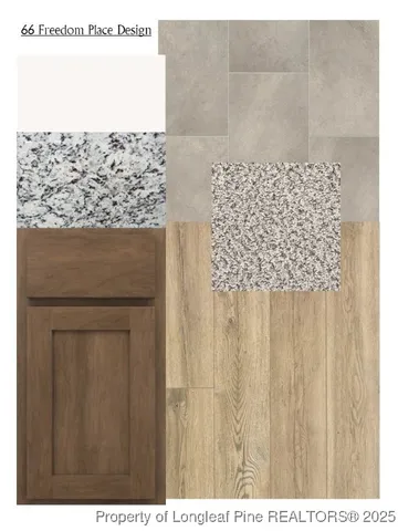 a bathroom with a shower curtain and a sink