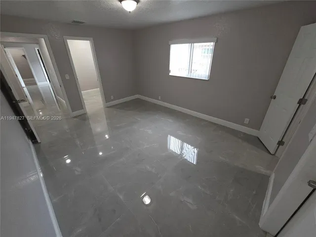 a view of empty room