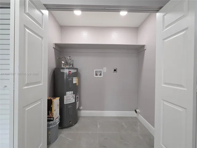 a view of a storage & utility room