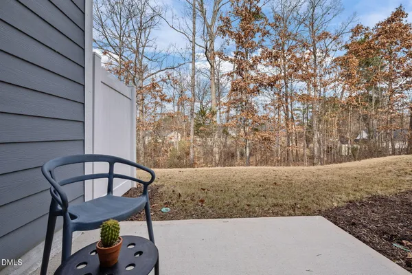 a view of dining room and front door