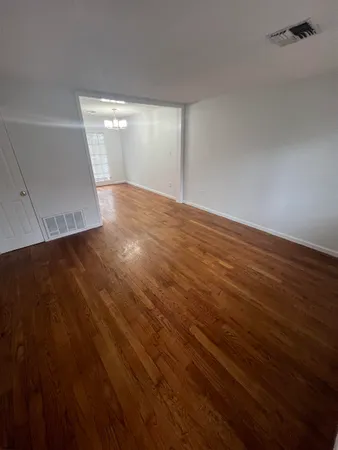 wooden floor in an empty room
