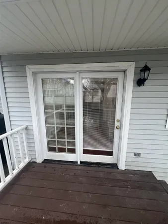 a view of front door