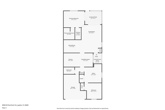 $425,000 | 8958 Southeast Riverfront Terrace, Jupiter, FL 33469