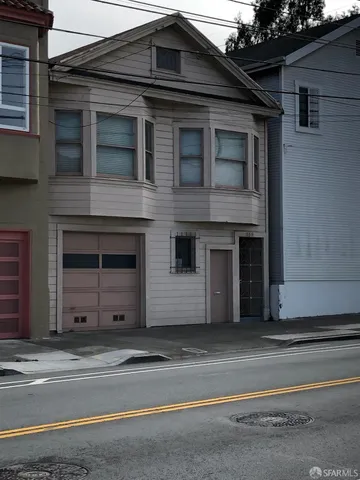 a view of a house with a door