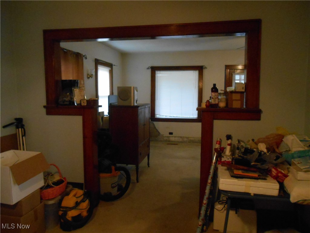 5337 North Ridge Road West Ashtabula, OH 44004 - Photo 9 of 12 view from dininroom ino livingroom