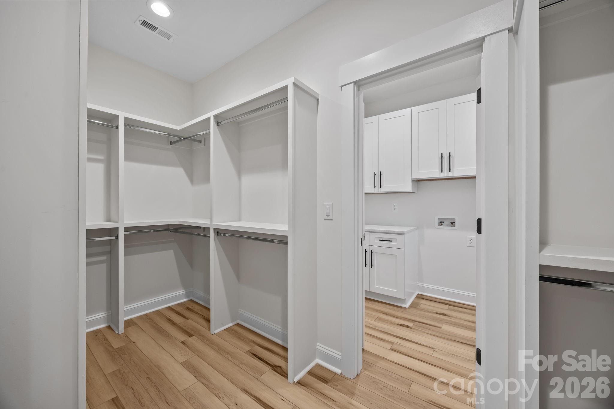 1030 Gibson Road Salisbury, NC 28147 - Photo 30 of 47 a view of walk in closet with empty racks