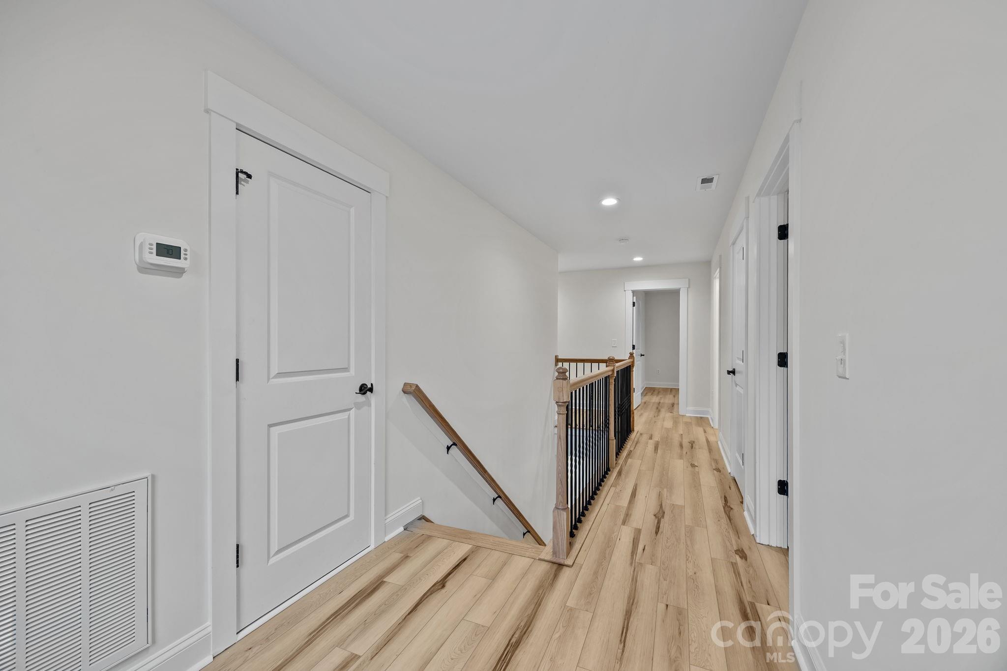 1030 Gibson Road Salisbury, NC 28147 - Photo 32 of 47 a view of a hallway with wooden floor and entryway
