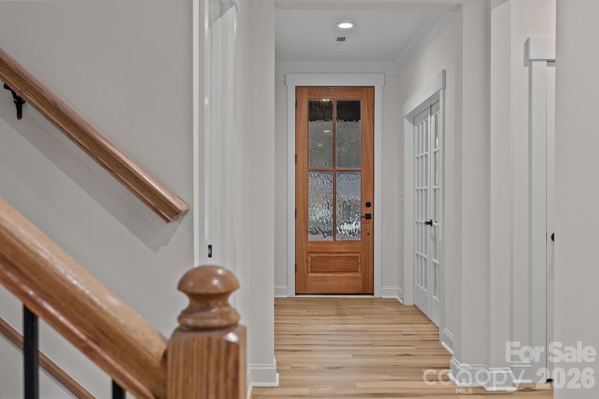 1030 Gibson Road Salisbury, NC 28147 - Photo 5 of 47 a view of hallway with wooden floor