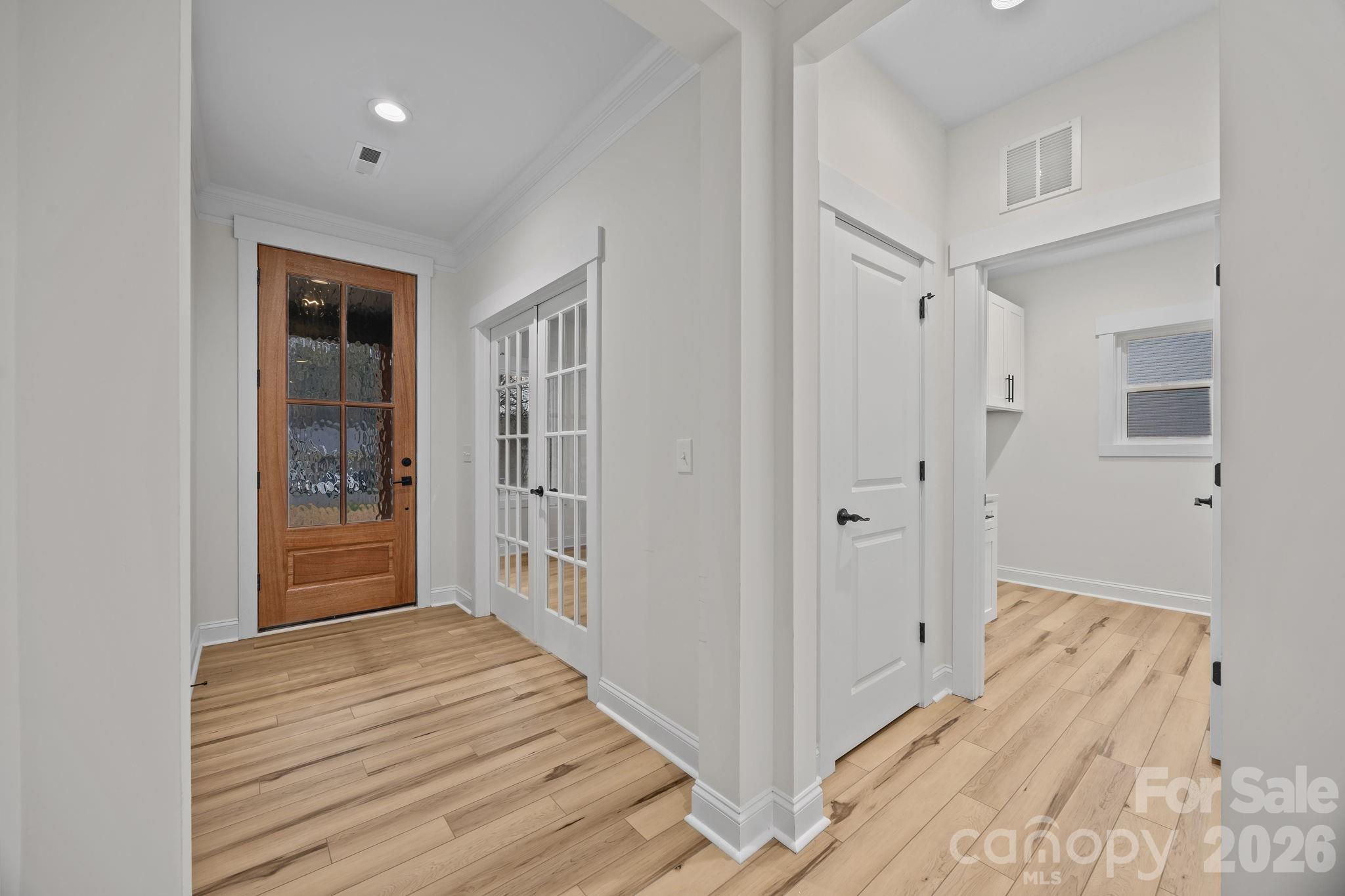 1030 Gibson Road Salisbury, NC 28147 - Photo 7 of 47 a bedroom with a bed and wooden floor