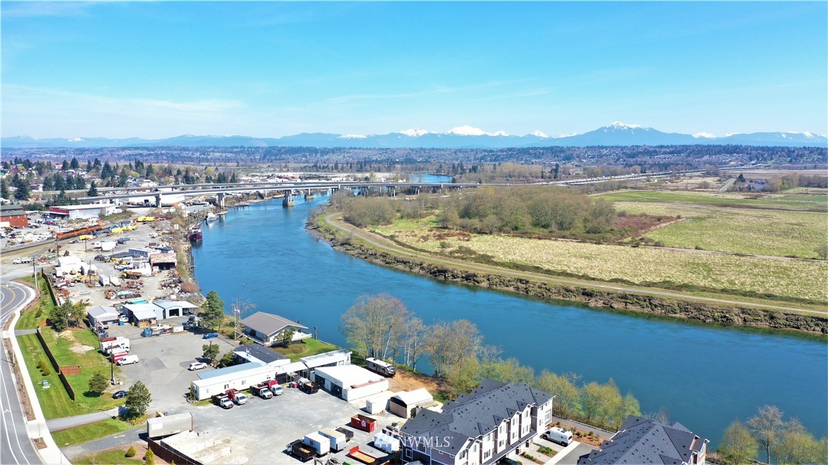 3010 34th Place Everett, WA 98201 - Photo 28 of 39 an aerial view of a house with a lake view
