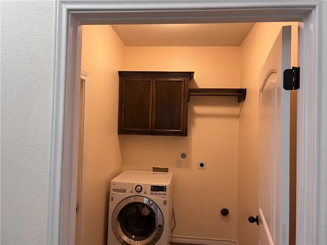 a backyard of a house