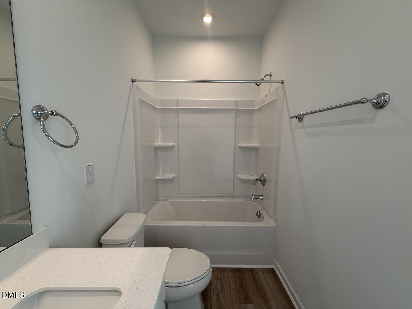 3328 Bomore Road Raleigh, NC 27610 - Photo 30 of 47 a bathroom with a toilet and a shower