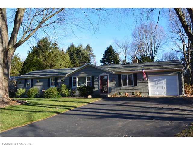 195 Romulus Road Cheshire, CT 06410 - Photo 1 of 1 a front view of a house with a garden