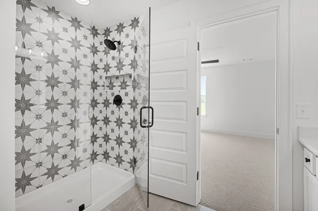 a front view of a house with a garage