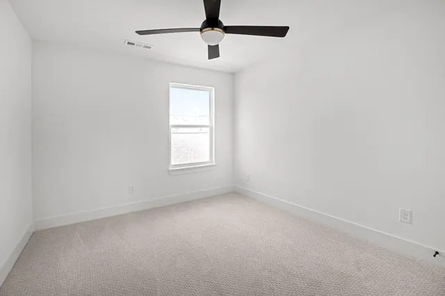 a backyard of a house