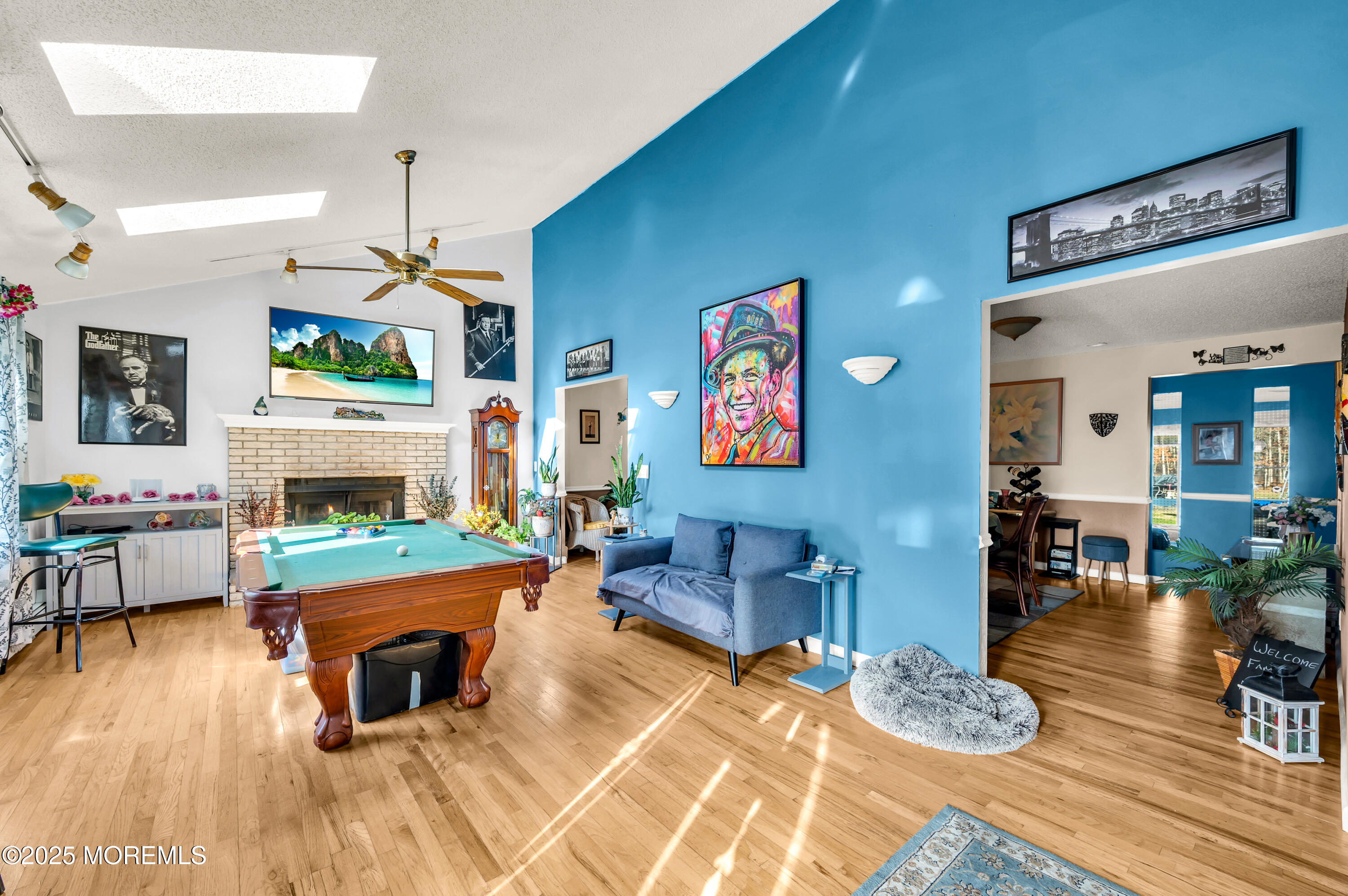 98 Bowman Road Jackson, NJ 08527 - Photo 13 of 61 a living room with furniture and a fireplace