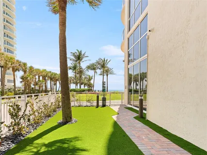 a view of a city with tall buildings