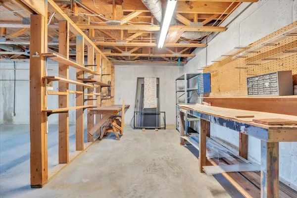 a view of an front door