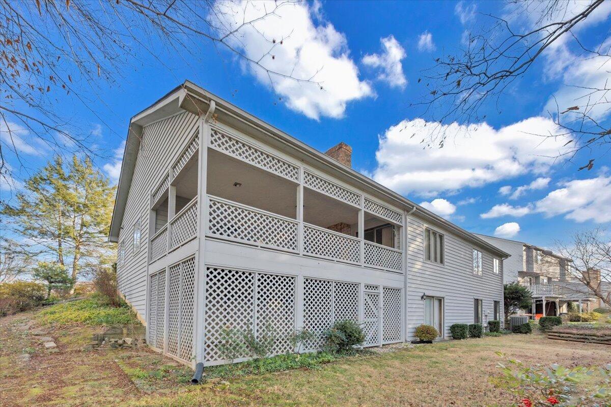 2409 South Clearing Road Salem, VA 24153 - Photo 40 of 45 a front view of a house with a yard