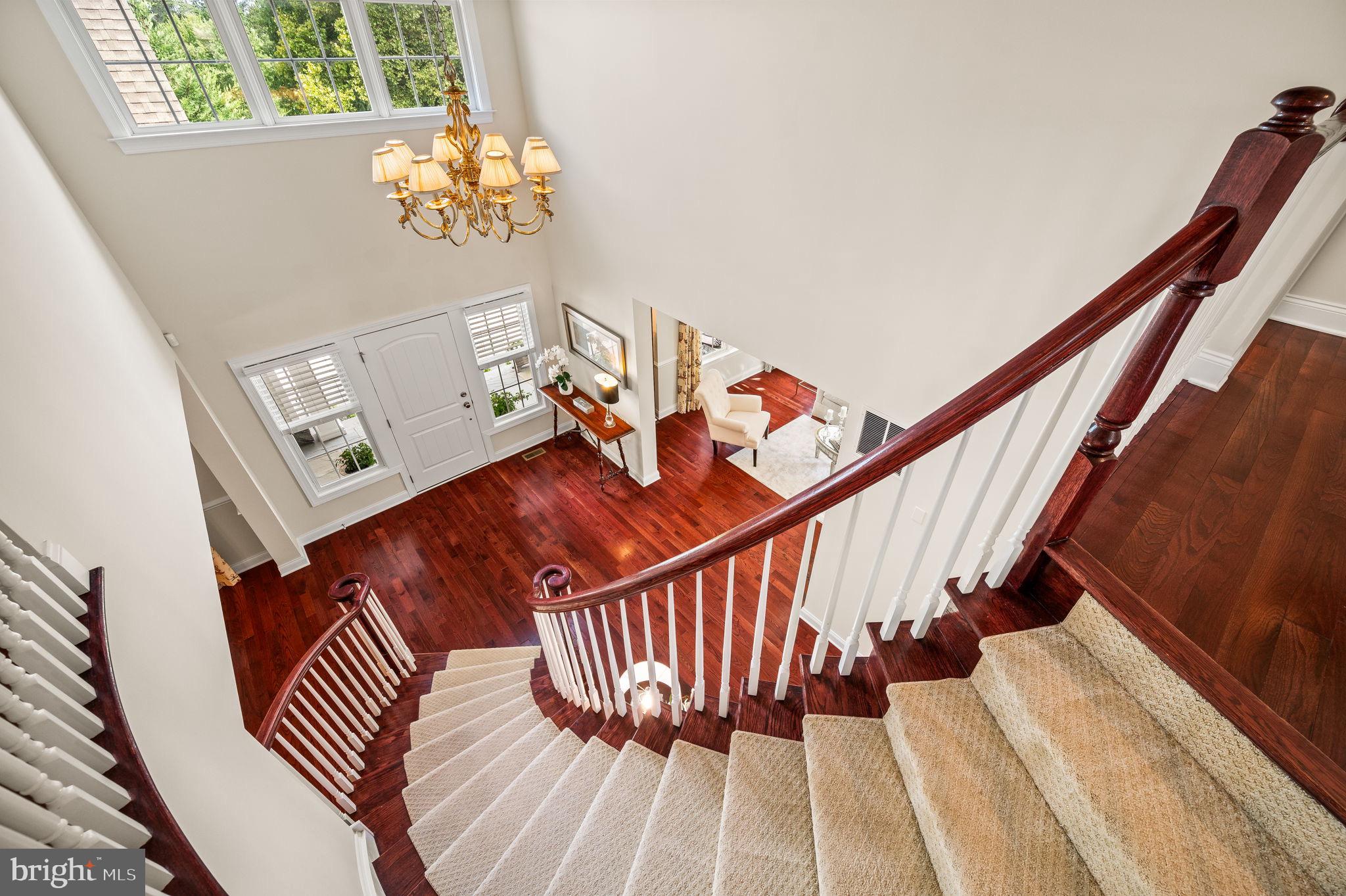 3807 Liseter Road Newtown Square, PA 19073 - Photo 34 of 97 Center Hall Stairs