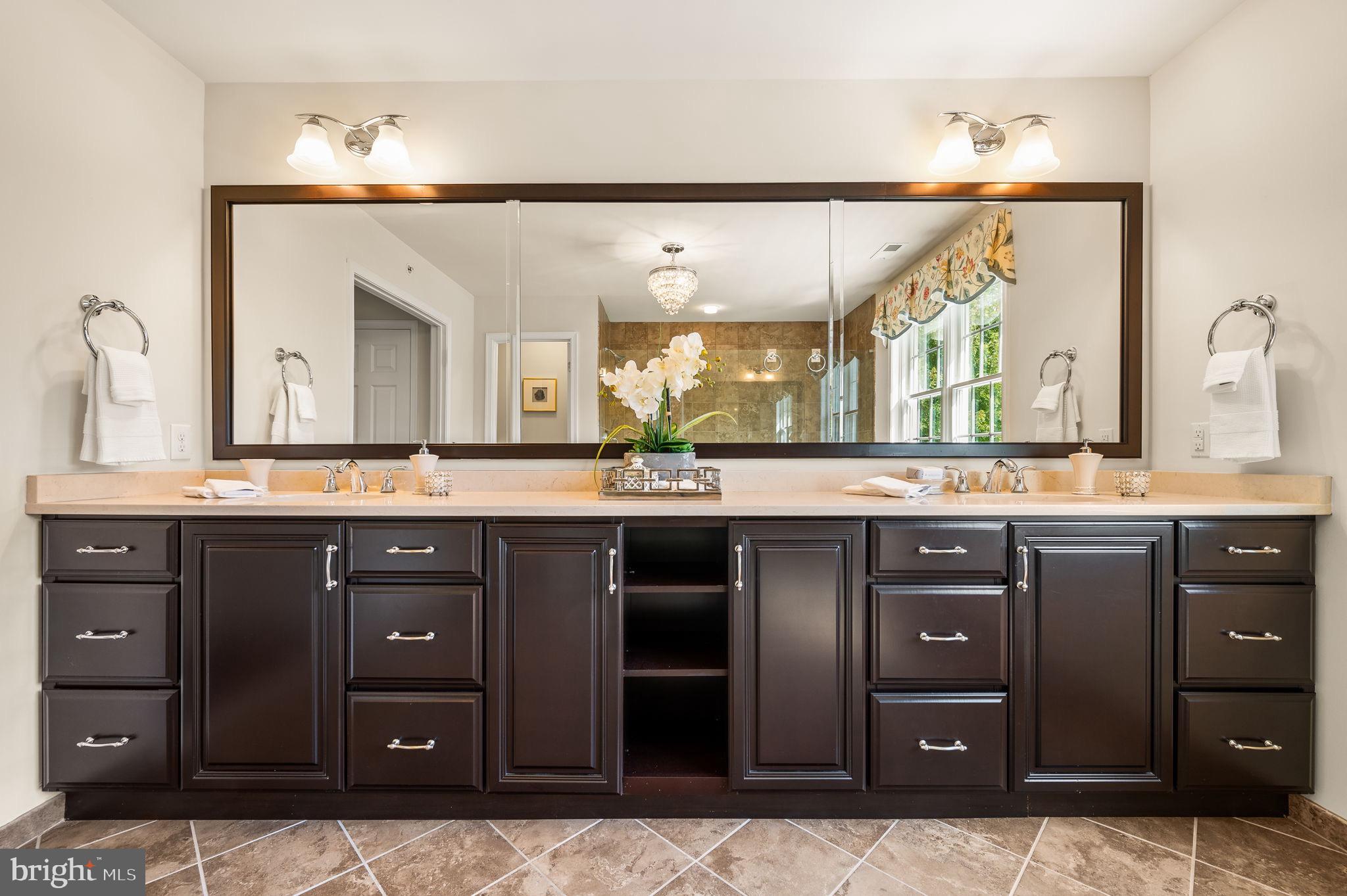 3807 Liseter Road Newtown Square, PA 19073 - Photo 45 of 97 Primary Bath Double Sink Vanity