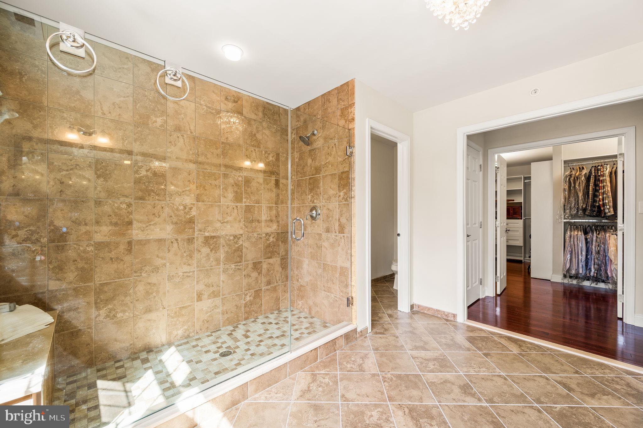 3807 Liseter Road Newtown Square, PA 19073 - Photo 46 of 97 Primary Bath Shower and separate commode room