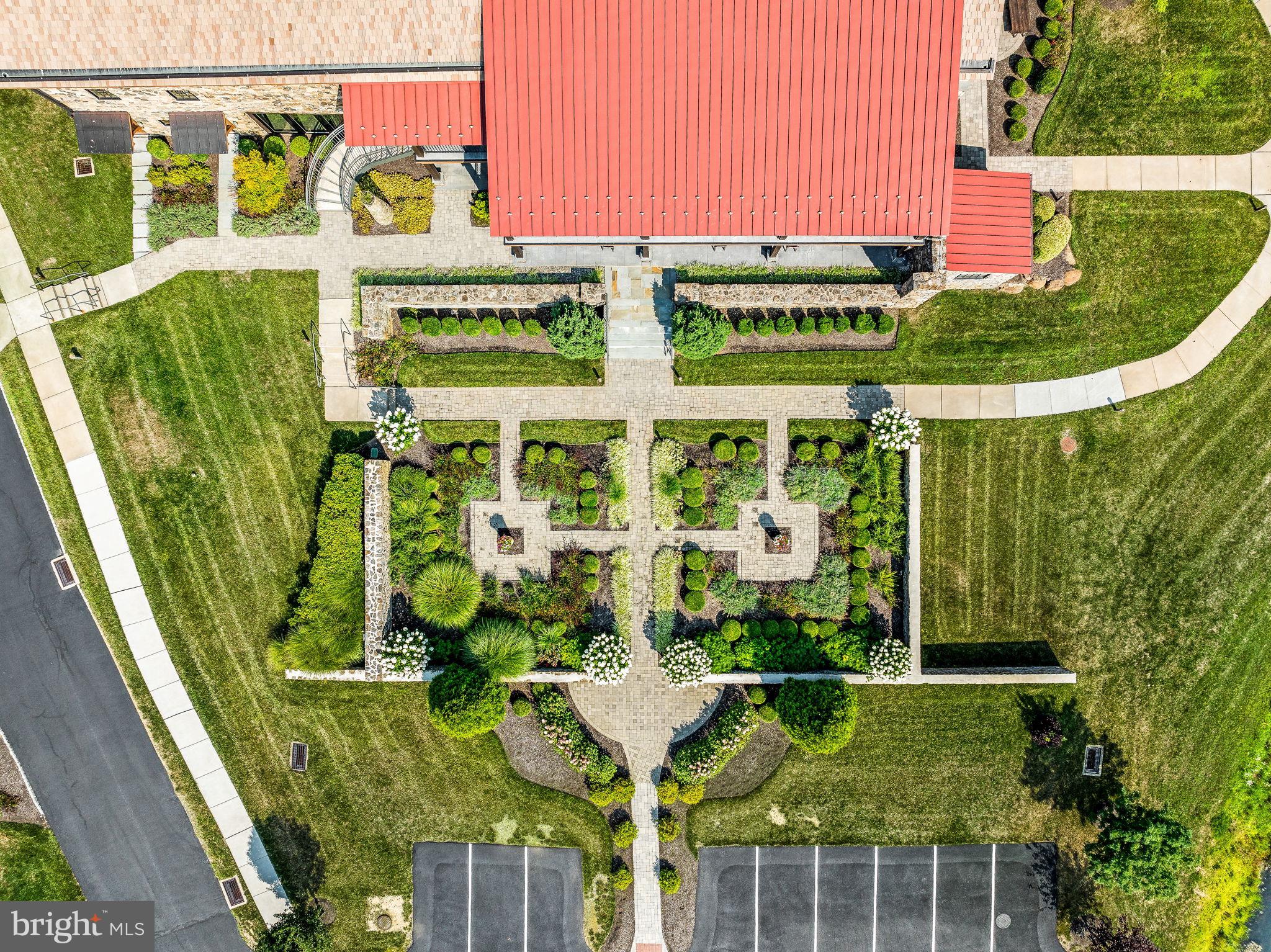 3807 Liseter Road Newtown Square, PA 19073 - Photo 90 of 97 Aerial View of Barn