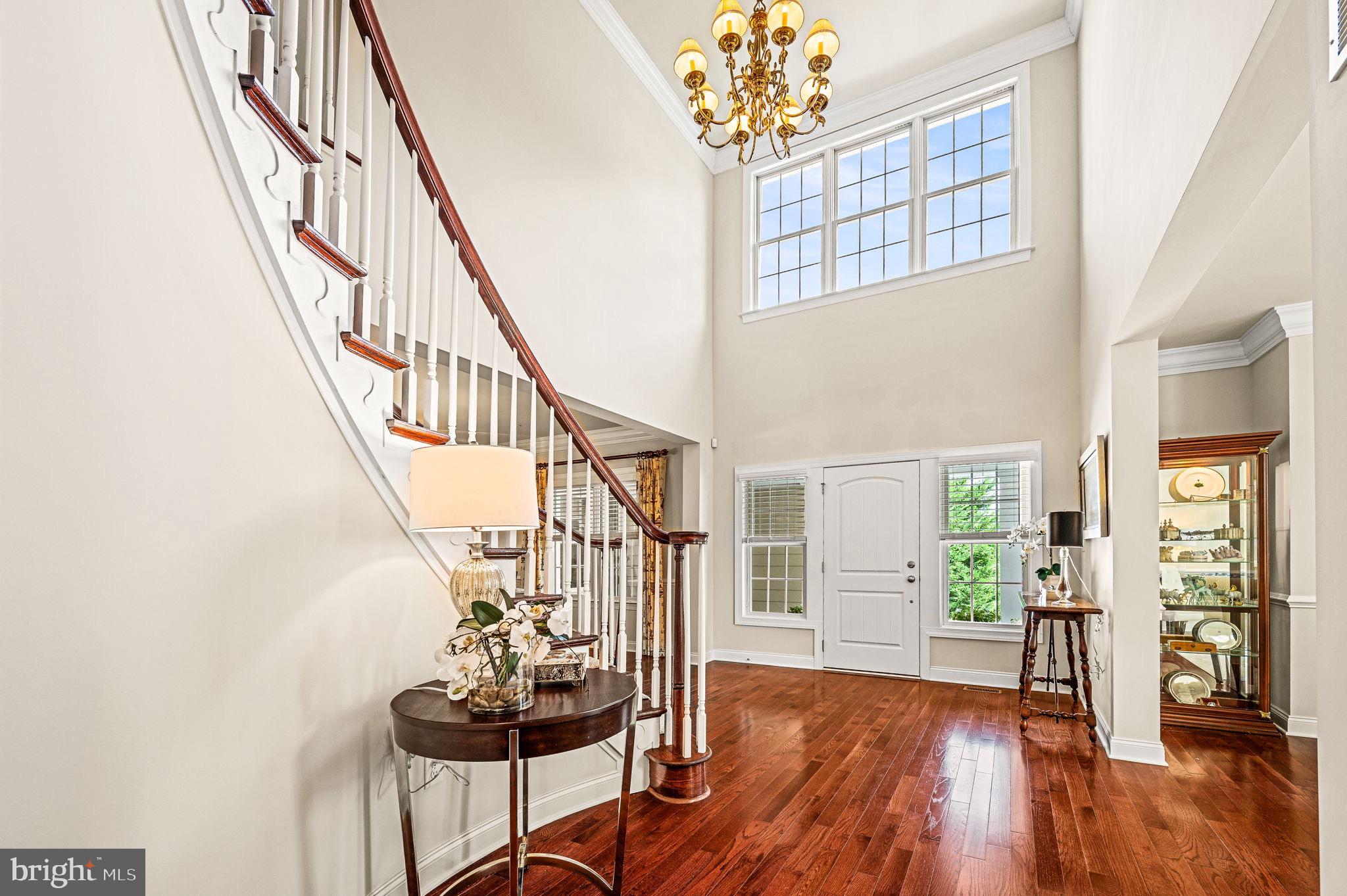 3807 Liseter Road Newtown Square, PA 19073 - Photo 10 of 97 Front Door and Center Hall and Staircase