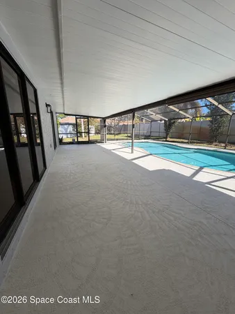 a view of empty room