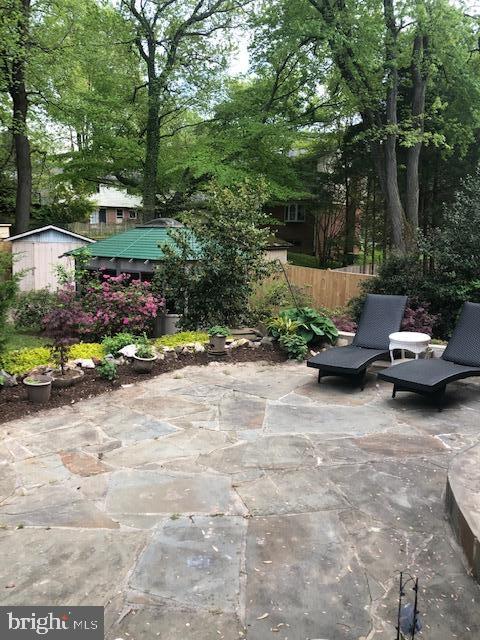 9801 Bronte Drive Fairfax, VA 22032 - Photo 32 of 36 Backyard as shown previously