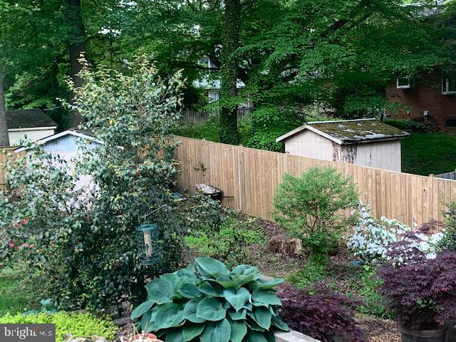 9801 Bronte Drive Fairfax, VA 22032 - Photo 35 of 36 Fenced in Backyard