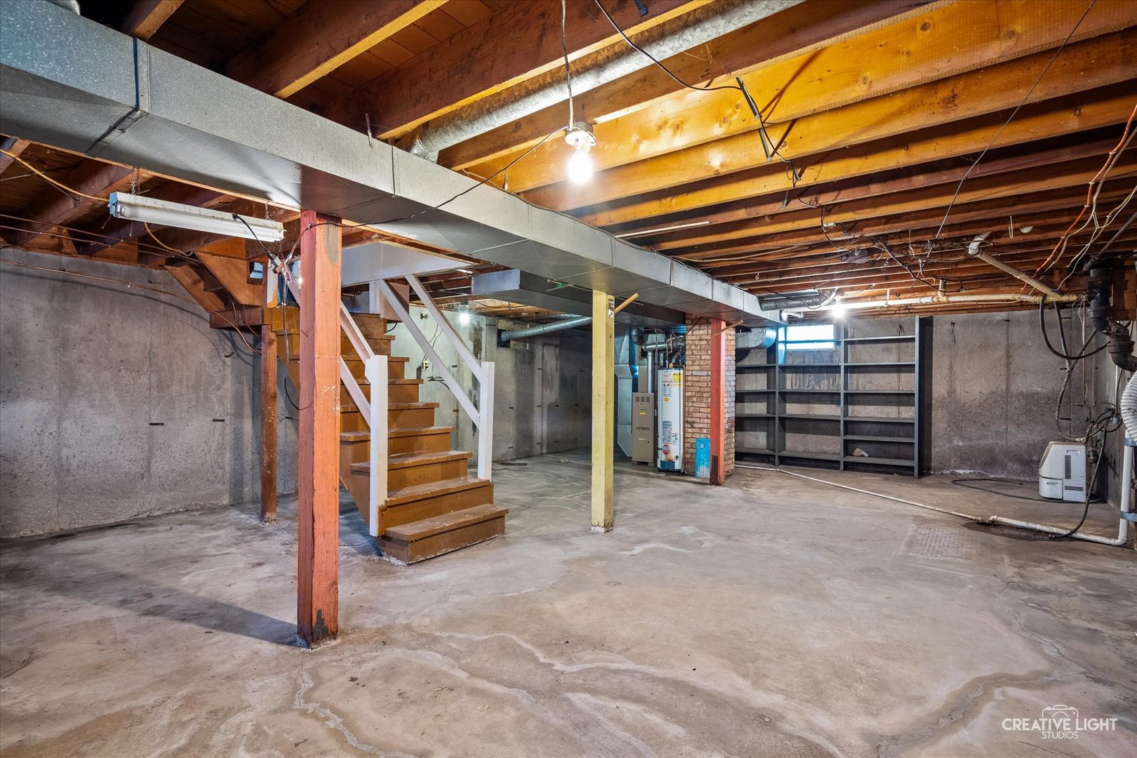 413 East Kansas Street Elburn, IL 60119 - Photo 13 of 18 a view of under construction room and staircase