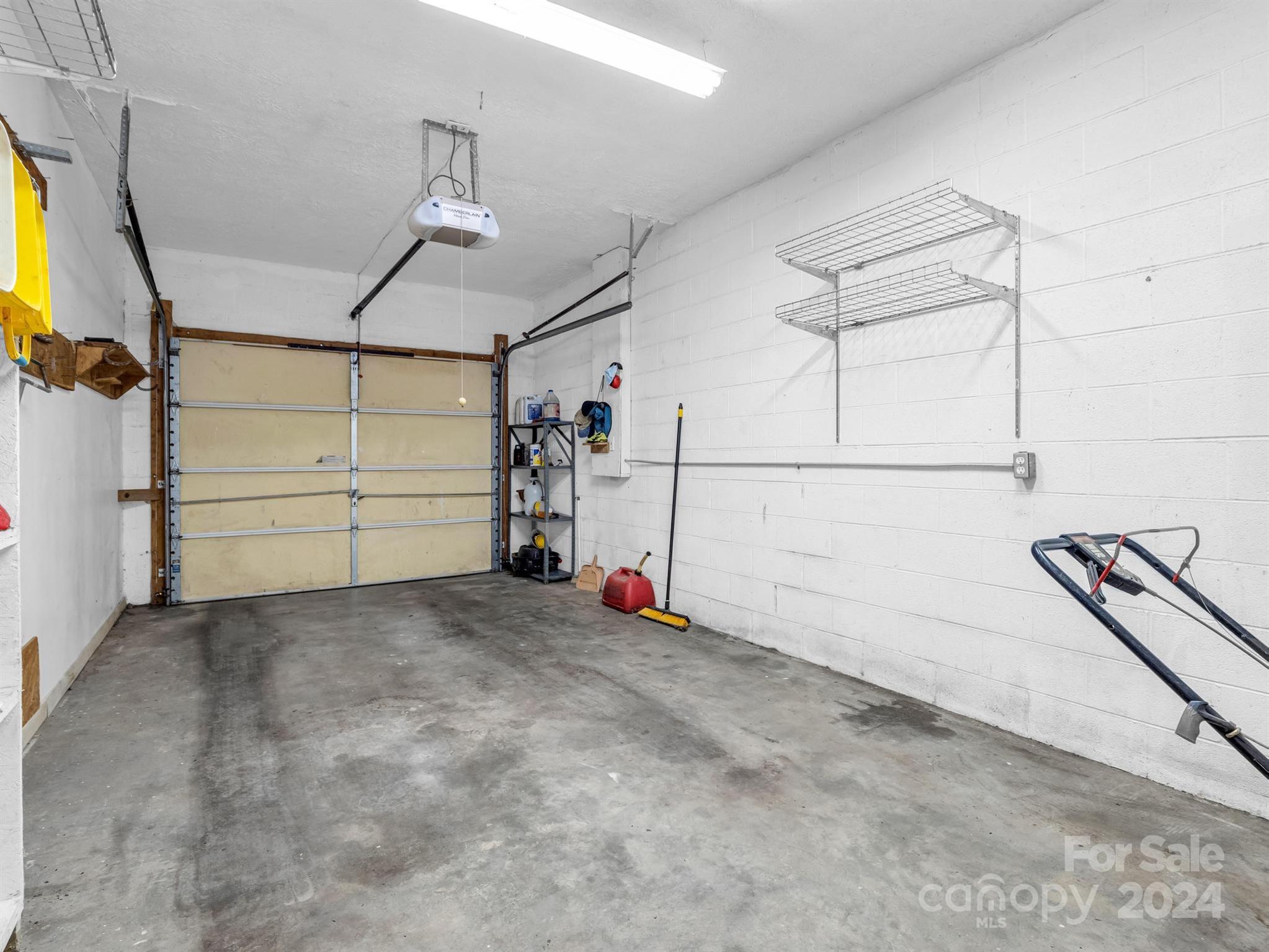 284 West T Wilkins Road Rutherfordton, NC 28139 - Photo 29 of 44 a view of a garage with stairs