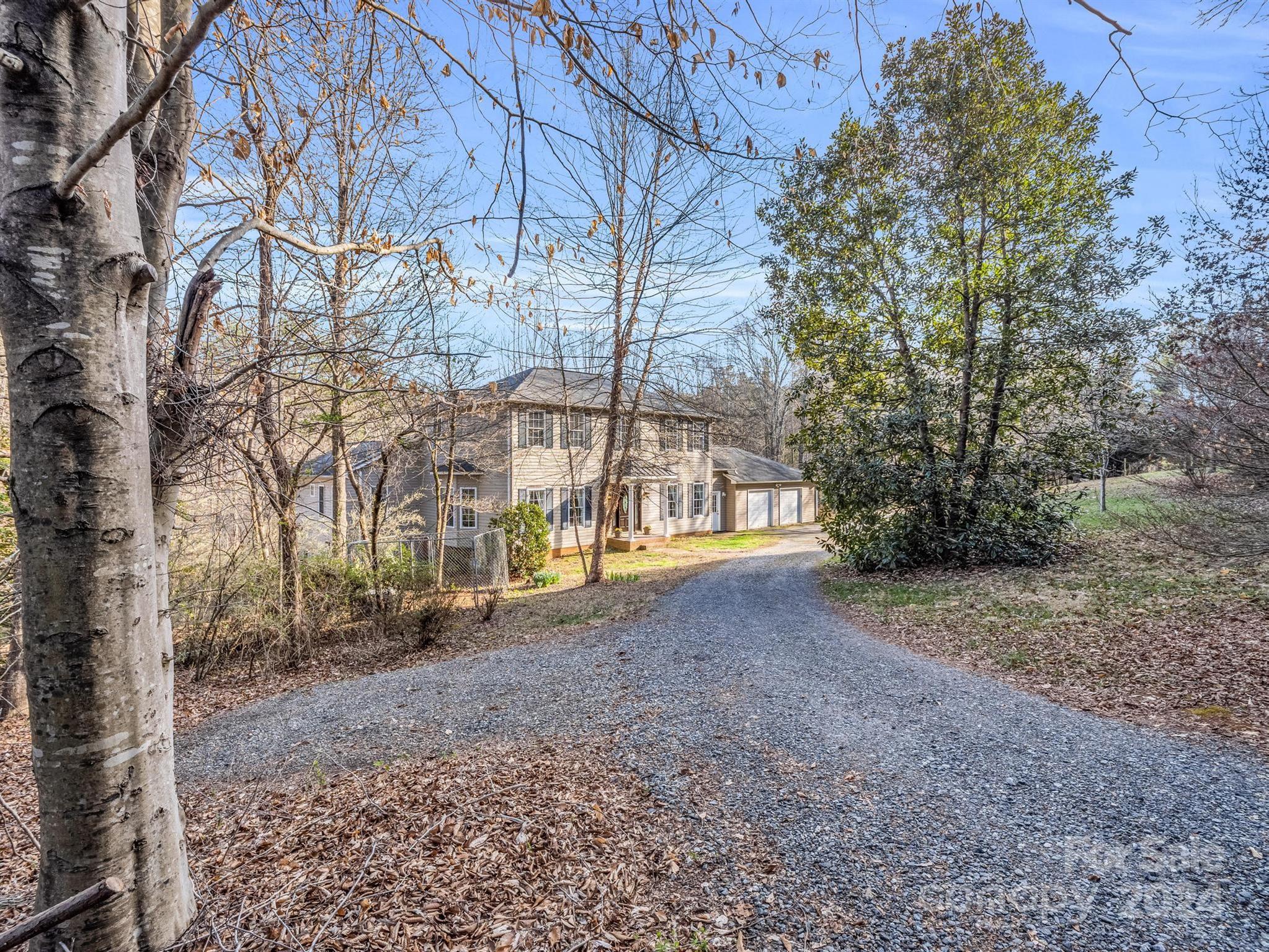 284 West T Wilkins Road Rutherfordton, NC 28139 - Photo 42 of 44 a view of a yard with plants and trees