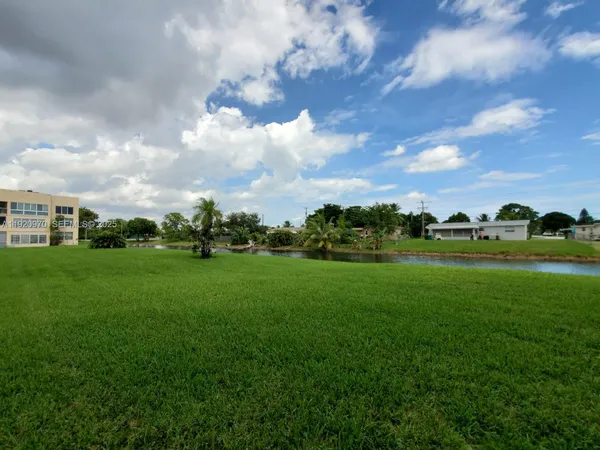 a view of a green field