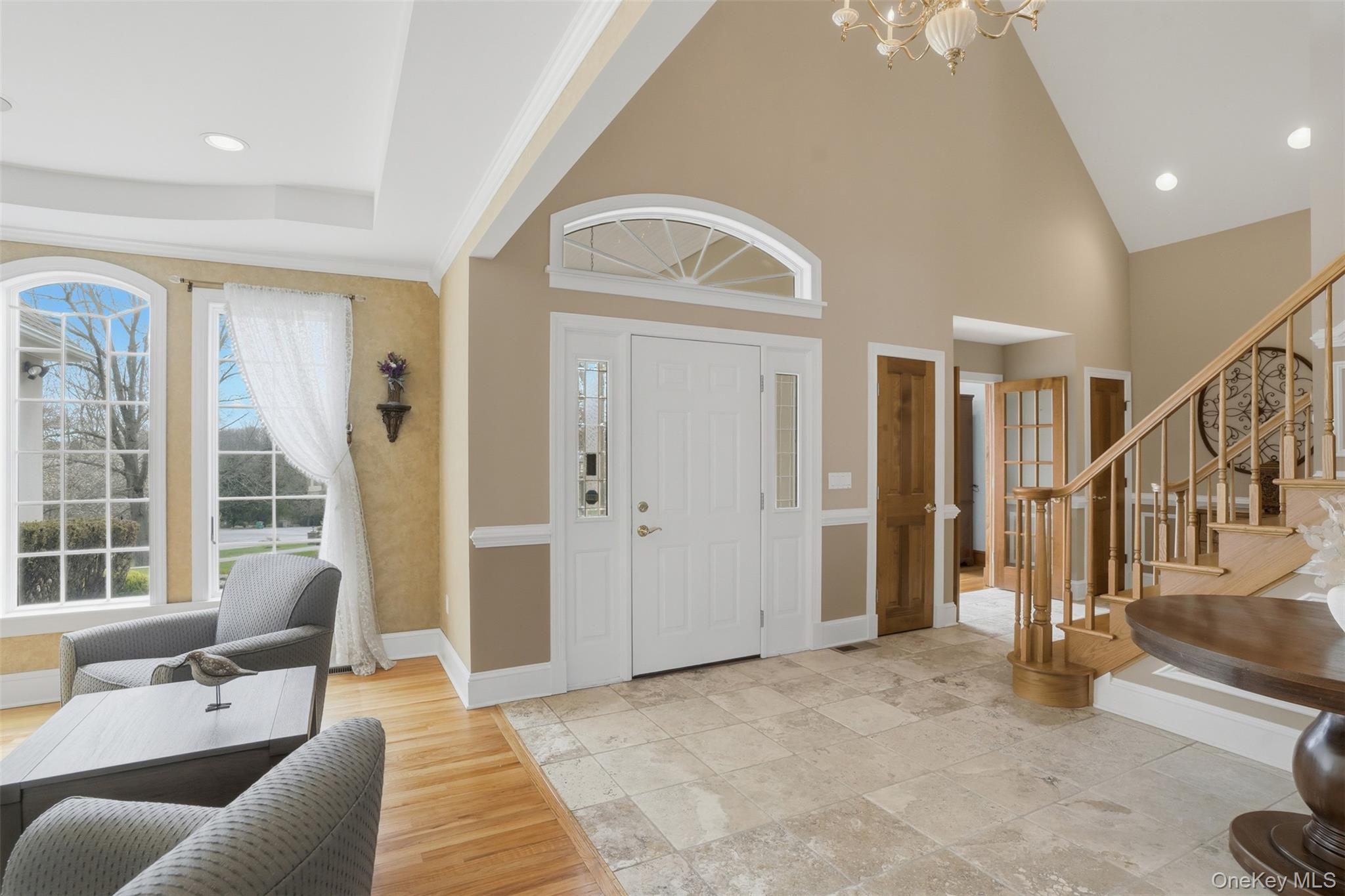 17 Forrest Way Poughkeepsie, NY 12603 - Photo 7 of 50 a living room with furniture and a floor to ceiling window