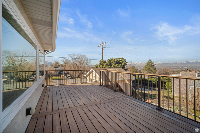 4426 South 3035 East Holladay, UT 84124 - Photo 19 of 49 View of wooden terrace
