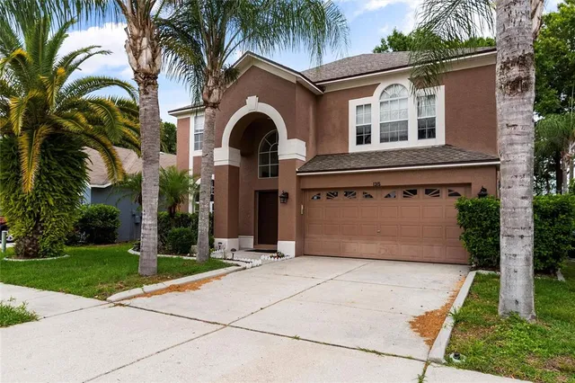 front view of house with a yard