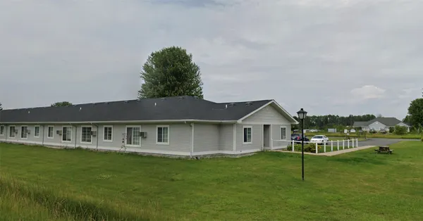 a view of a house with a big yard