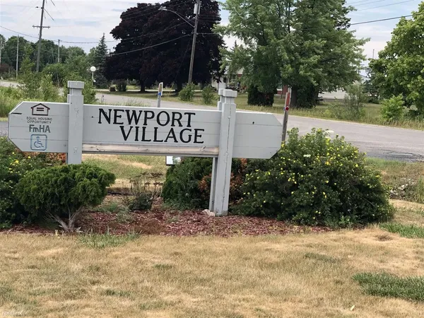 a view of a sign board