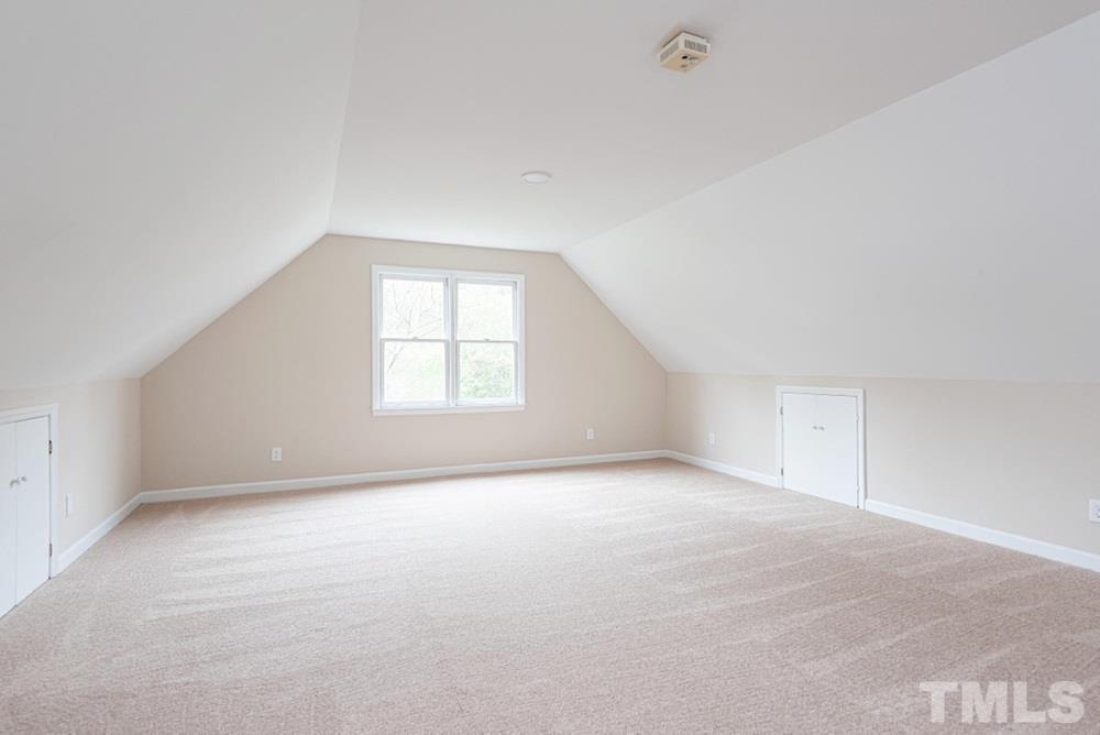 1701 Pony Run Road Raleigh, NC 27615 - Photo 21 of 30 Huge Bonus Room with vaulted ceiling and double windows.