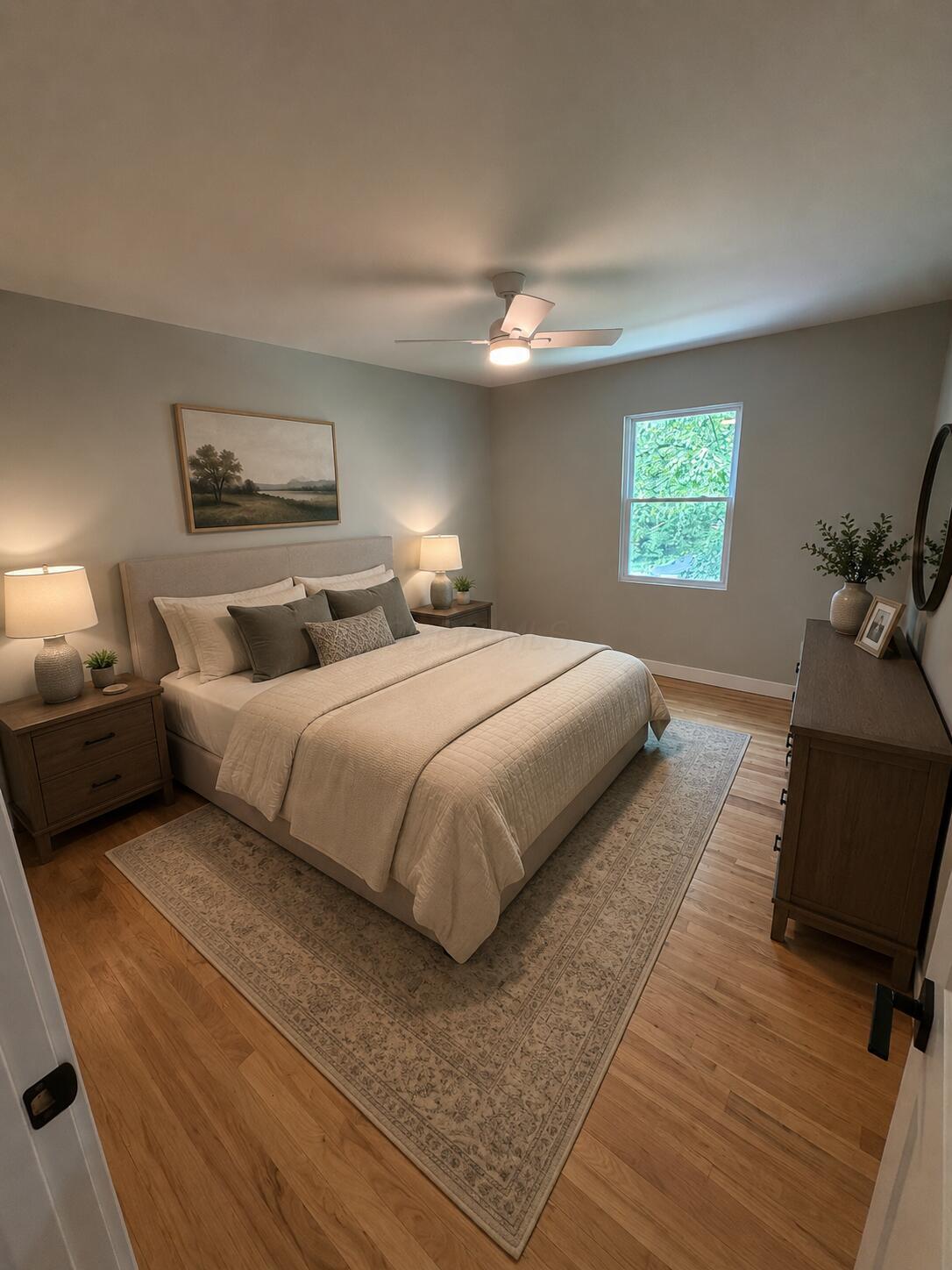 957 Old Farm Road Columbus, OH 43213 - Photo 25 of 35 Bedroom 2 - AI Generated Furniture