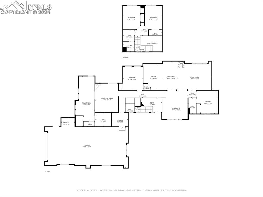 11960 Old Pueblo Road Fountain, CO 80817 - Photo 50 of 50 a picture of floor plan