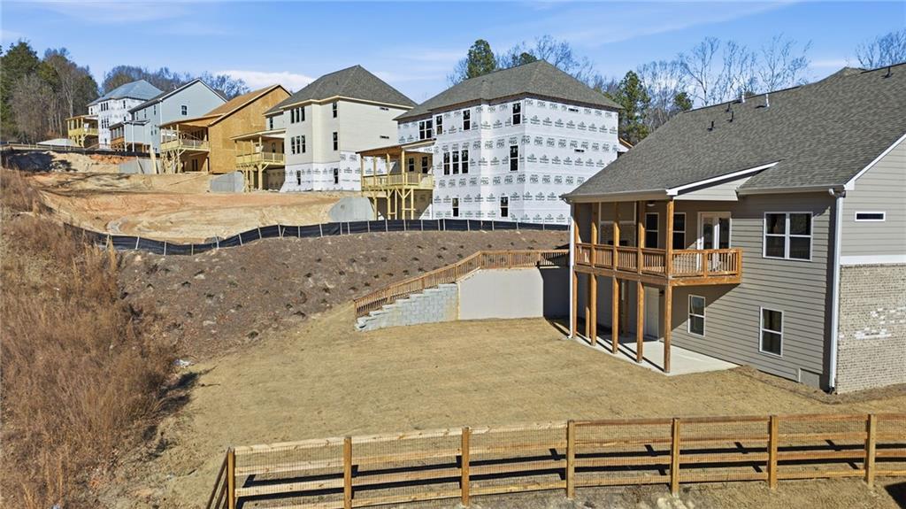 2540 Parkside Way Gainesville, GA 30507 - Photo 43 of 53 a front view of a house with large windows