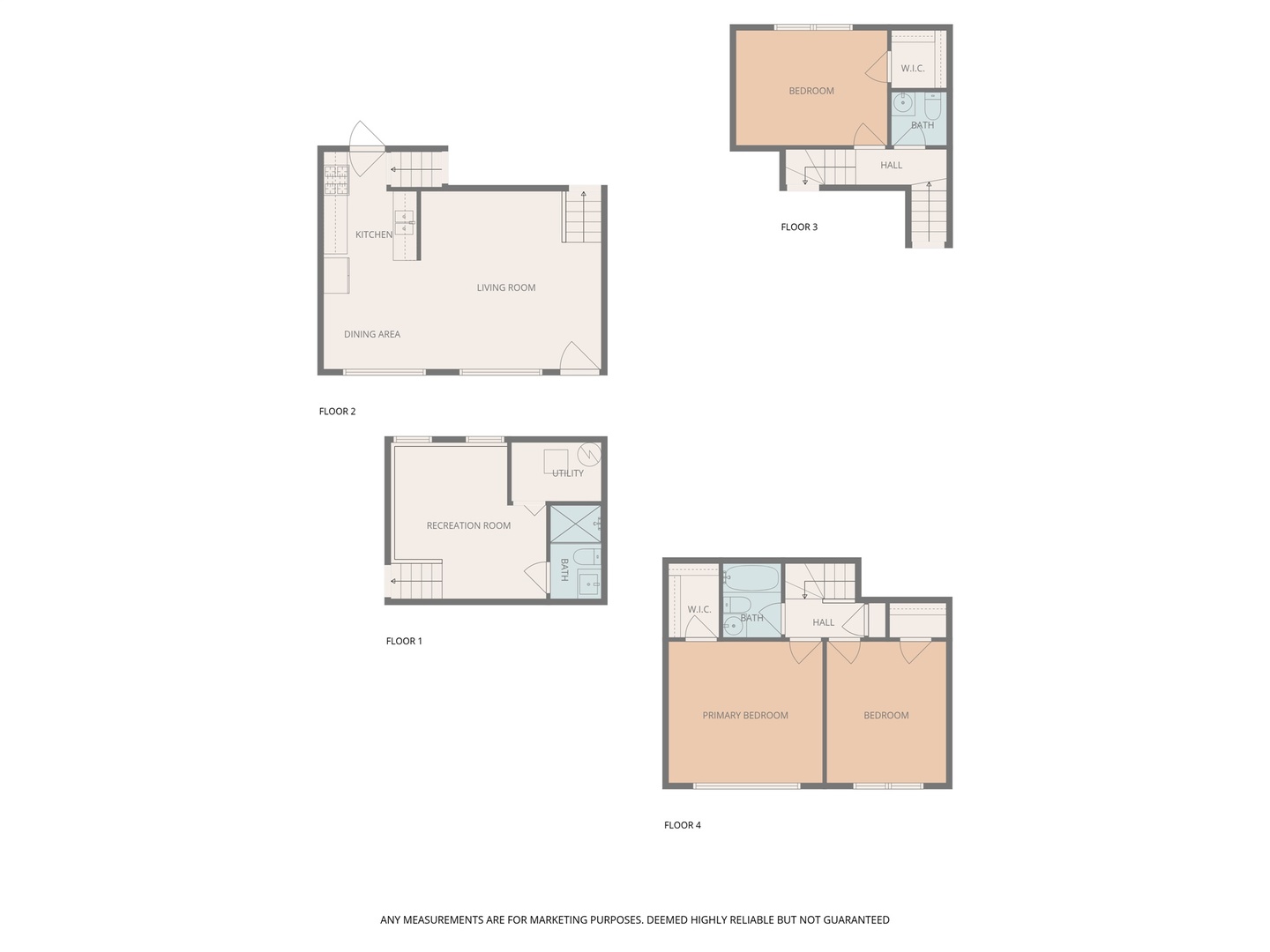 1582 Pennsylvania Avenue Des Plaines, IL 60018 - Photo 28 of 28 a picture of floor plan